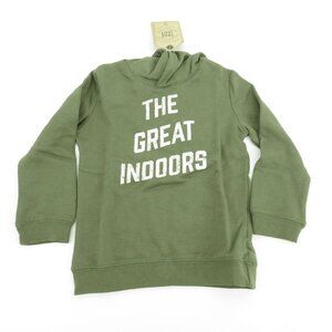True Craft Boy's The Great Indoors Green Hoodie 5 NWT $36